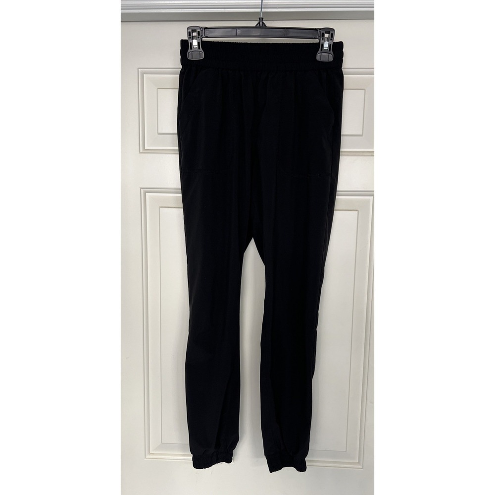 Aritzia Tna Black Joggers Lightweight Pockets No Drawstring Athleisure